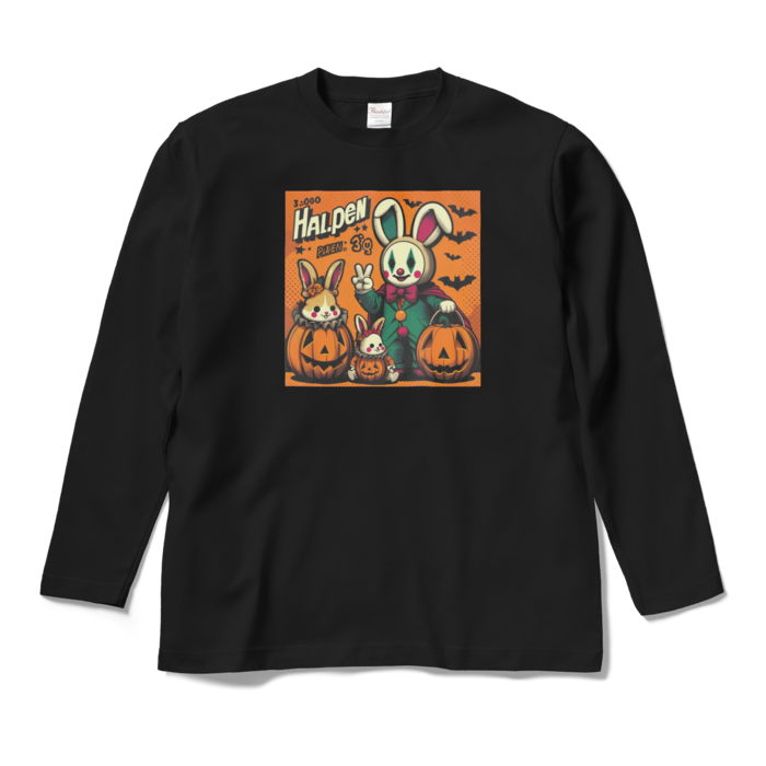 ロングスリーブTシャツ - M - ブラック