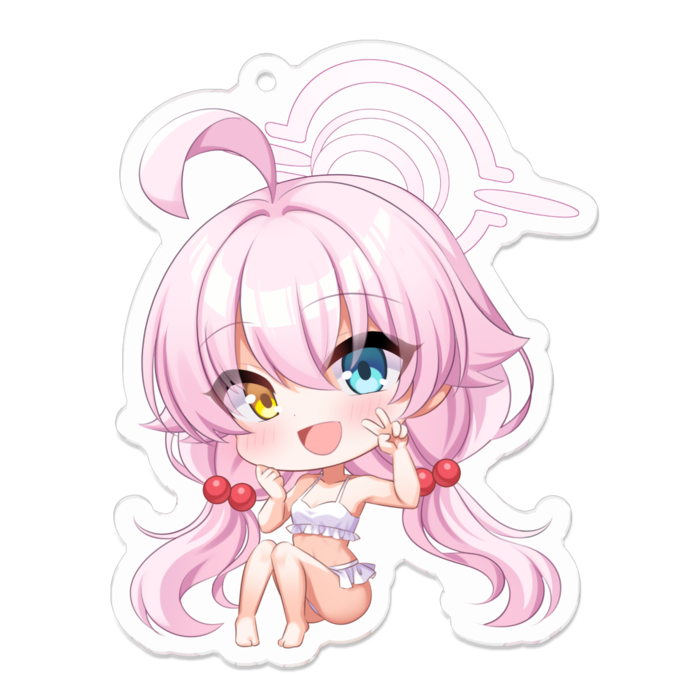 アクリルキーホルダー - 70 x 70 (mm)