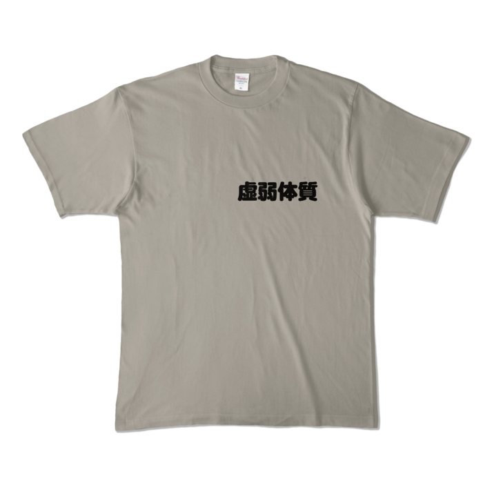 カラーTシャツ - XL - シルバーグレー （淡色）