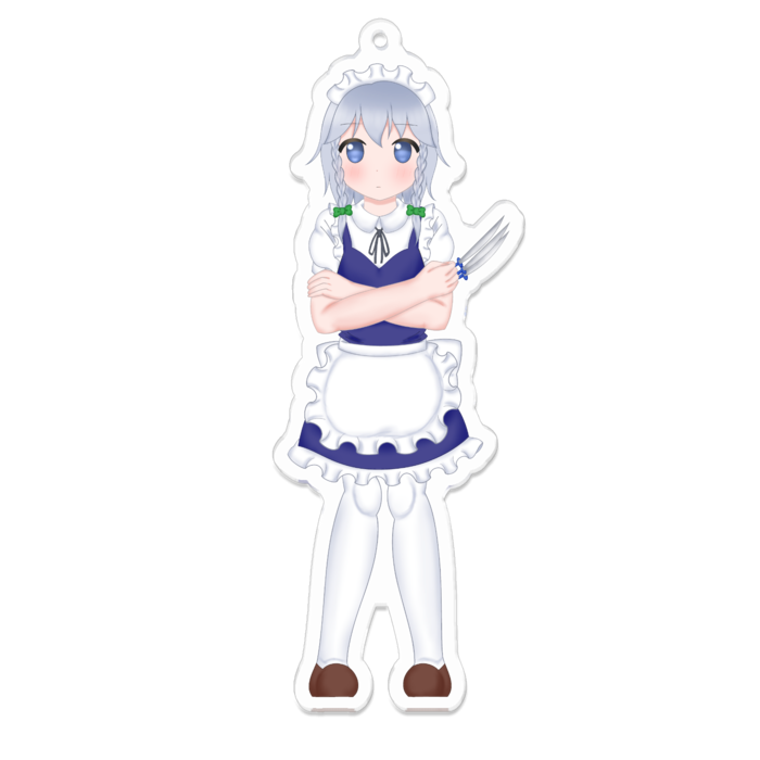 アクリルキーホルダー - 100 x 100 (mm)