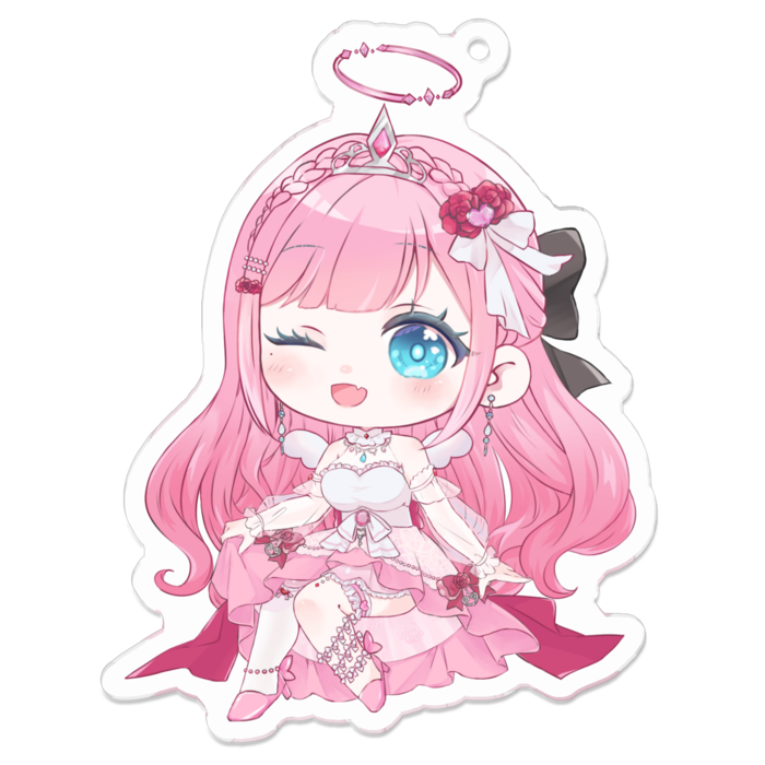 アクリルキーホルダー - 70 x 70 (mm)