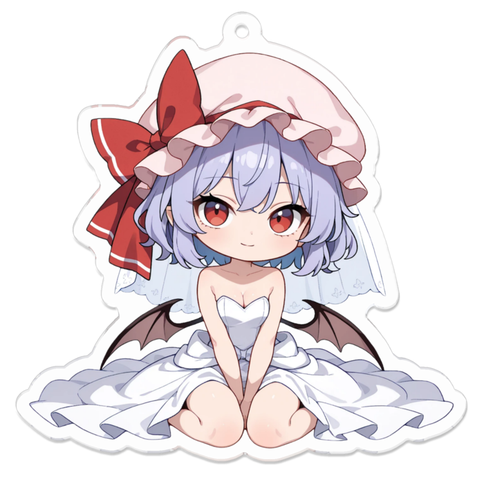 アクリルキーホルダー - 70 x 70 (mm)(キャラのみ)