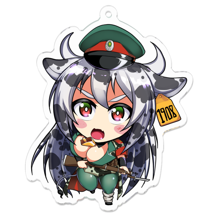 アクリルキーホルダー - 70 x 70 (mm)