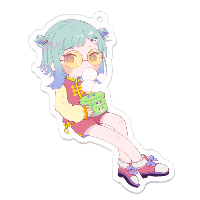 アクリルキーホルダー - 70 x 70 (mm)