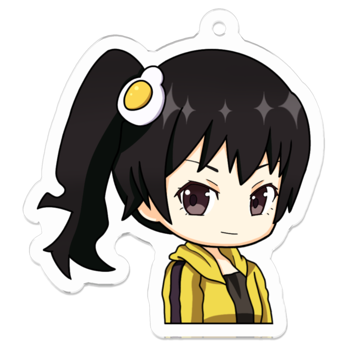 アクリルキーホルダー（コーティング） - 50 x 50 (mm)