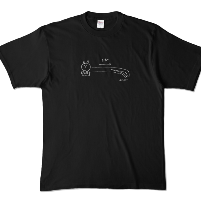 カラーTシャツ - XL - ブラック (濃色)