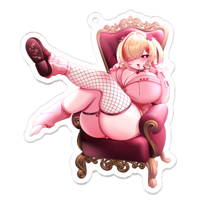 アクリルキーホルダー - 70 x 70 (mm)