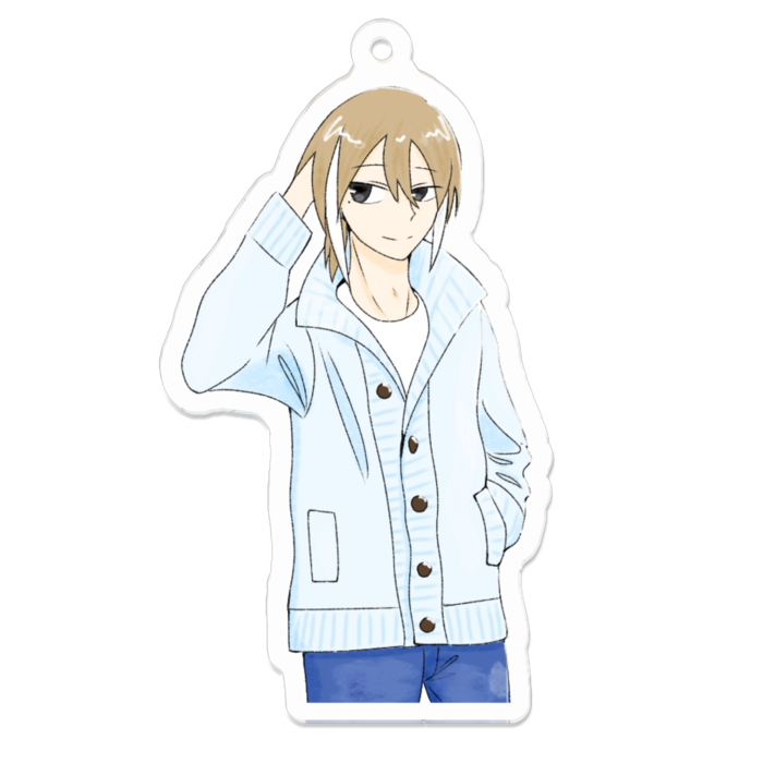 アクリルキーホルダー - 70 x 70 (mm)