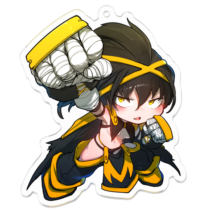 アクリルキーホルダー - 70 x 70 (mm)