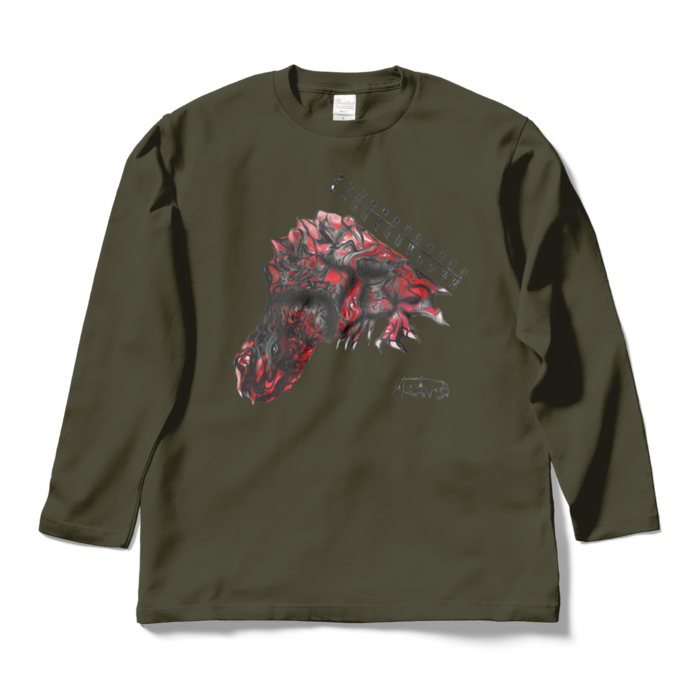 ロングスリーブTシャツ - L - アーミーグリーン