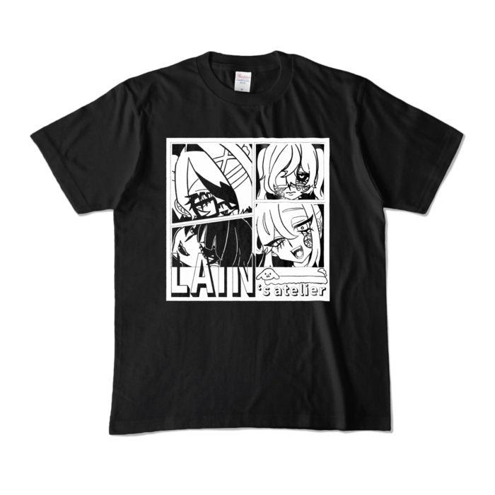 カラーTシャツ - M - ブラック (濃色)