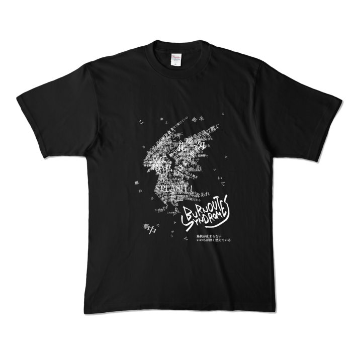 カラーTシャツ - XL - ブラック (濃色)