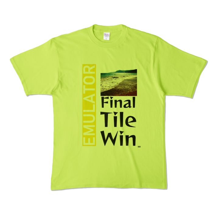 カラーTシャツ - XL - ライトグリーン (淡色)