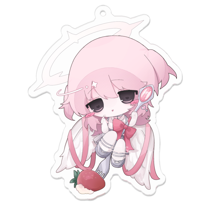 アクリルキーホルダー - 70 x 70 (mm)