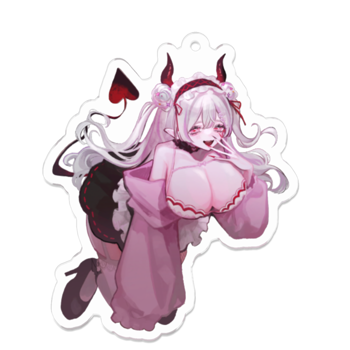 アクリルキーホルダー - 70 x 70 (mm)