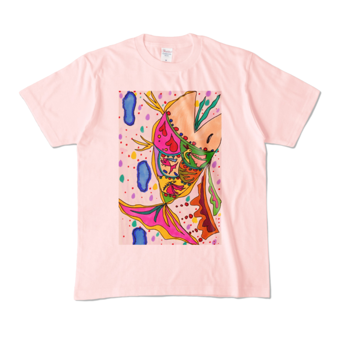 カラーTシャツ - M - ライトピンク (淡色)