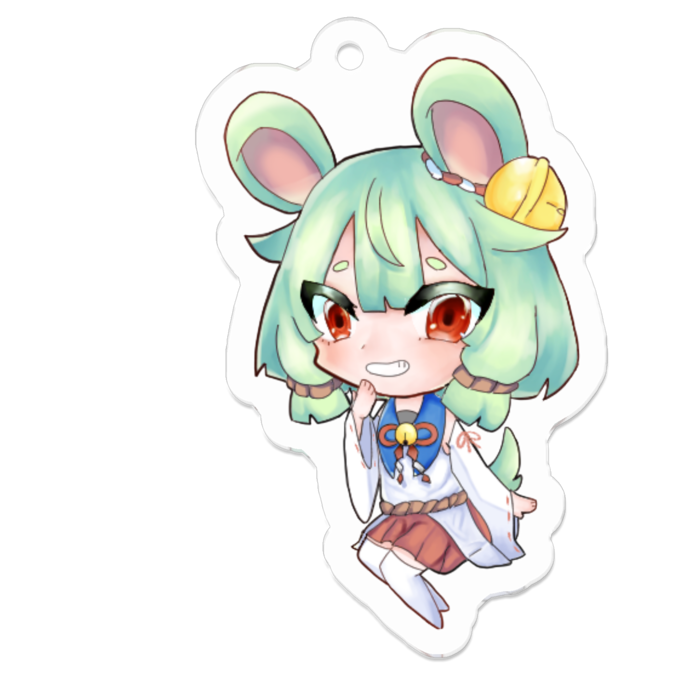 アクリルキーホルダー - 50 x 50 (mm)