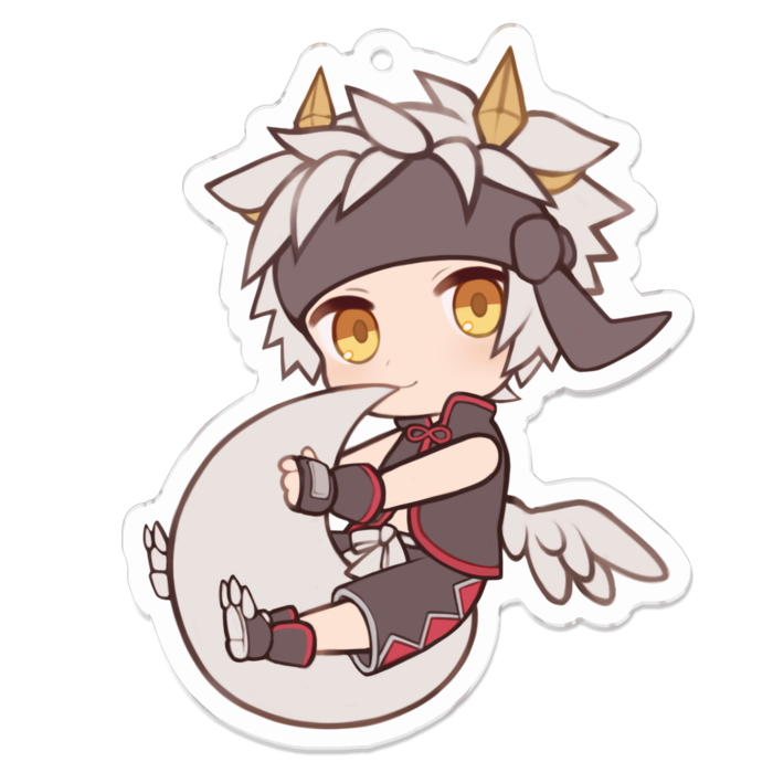 アクリルキーホルダー - 70 x 70 (mm)