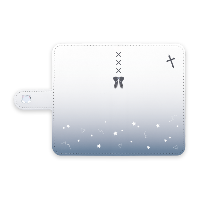 手帳型Androidケース - S - ストラップ穴 なし