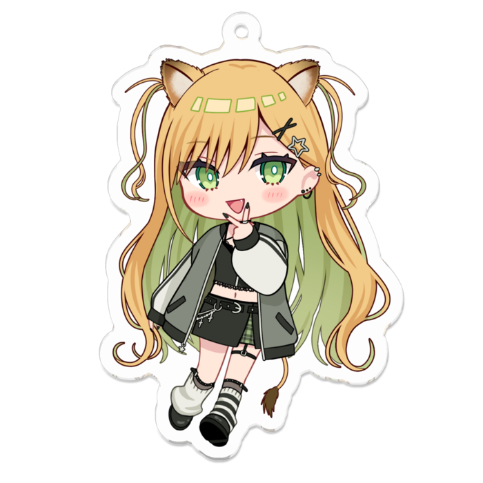 アクリルキーホルダー - 70 x 70 (mm)