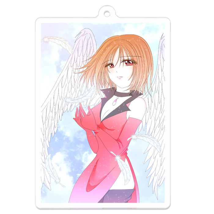 アクリルキーホルダー - 70 x 70 (mm)