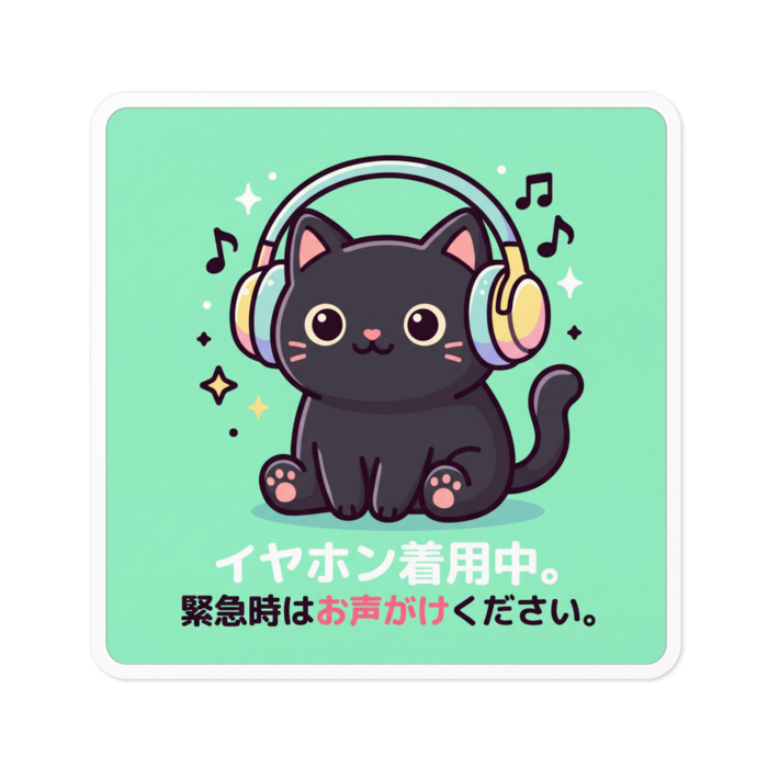 ステッカー - W100 × H100mm 以内