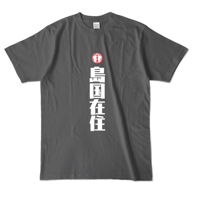 カラーTシャツ - L - チャコール (濃色)