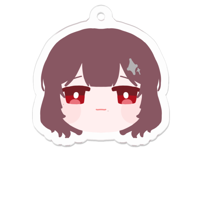 アクリルキーホルダー - 50 x 50 (mm)