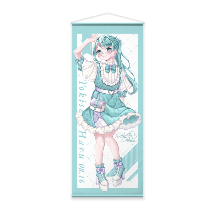 等身大タペストリー - 65 × 160cm