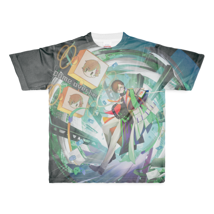 フルグラフィックTシャツ - M - 両面印刷