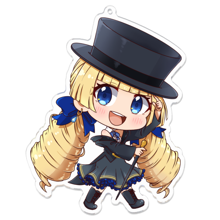 アクリルキーホルダー - 100 x 100 (mm)