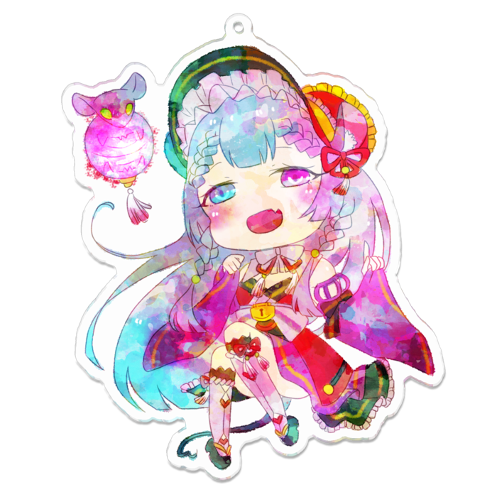 アクリルキーホルダー - 100 x 100 (mm)