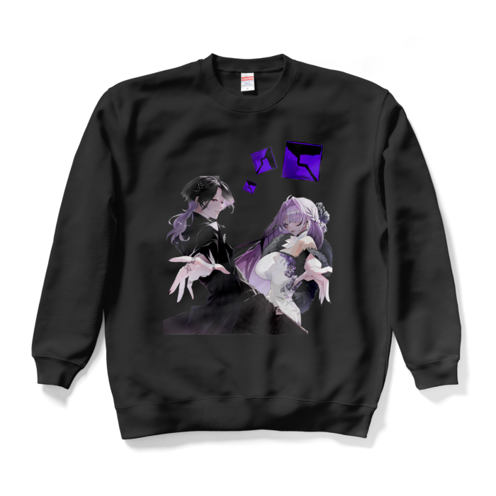 歌みた(向かい合わせ) スウェット - XL - ブラック