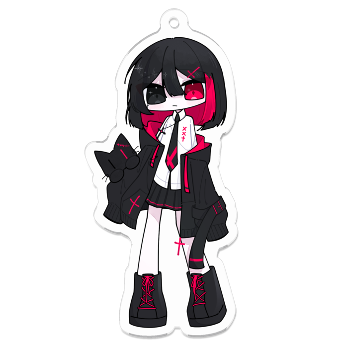 アクリルキーホルダー - 70 x 70 (mm)