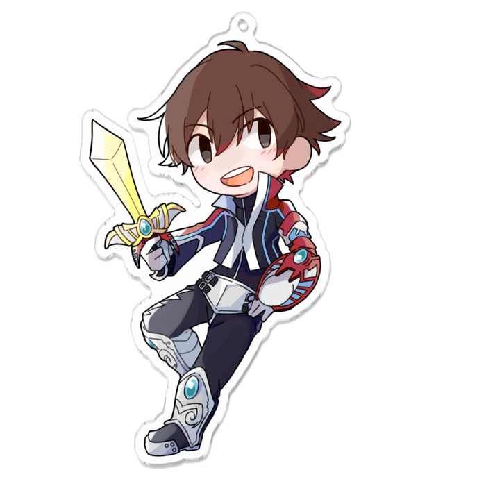 アクリルキーホルダー - 100 x 100 (mm)