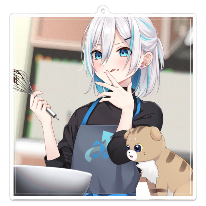 アクリルキーホルダー - 100 x 100 (mm)