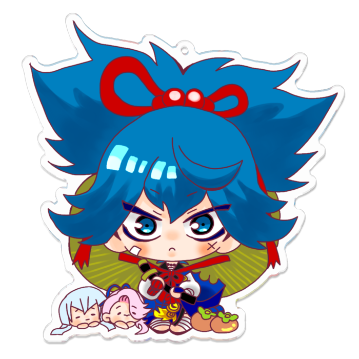 アクリルキーホルダー - 100 x 100 (mm)