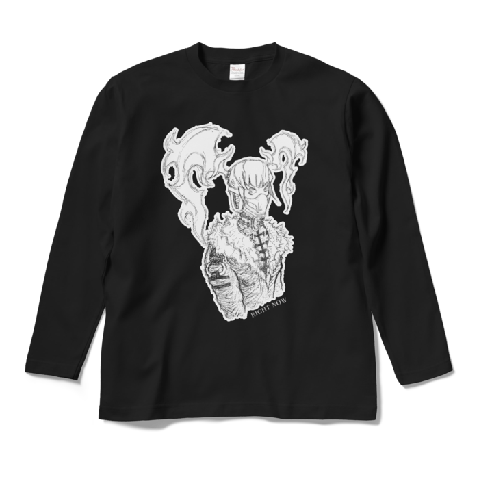 ロングスリーブTシャツ - M - ブラック