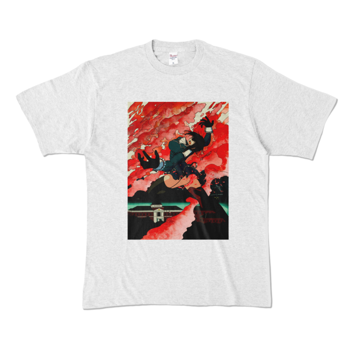 カラーTシャツ - XL - アッシュ (淡色)