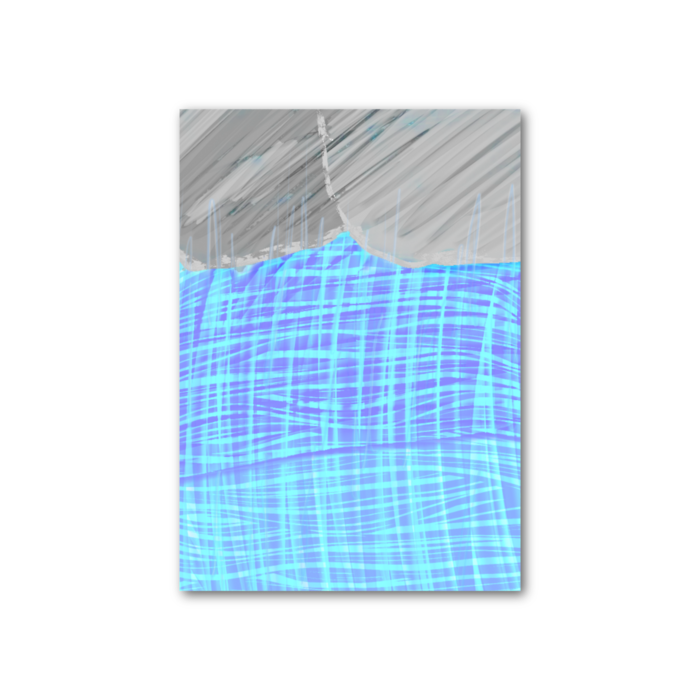 フォト風カード - 縦 - 片面