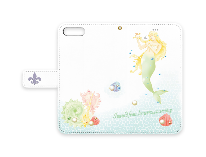 手帳型iPhoneケース - iPhone 8 Plus / 7 Plus - ストラップ穴 あり