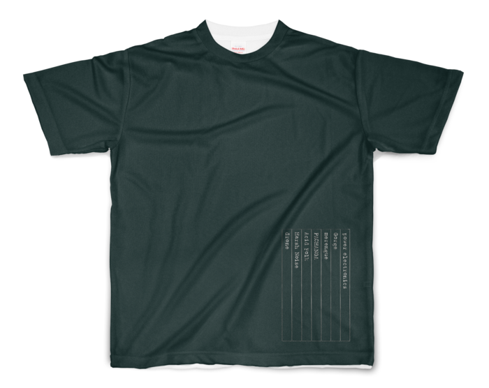 フルグラフィックTシャツ - S - 両面印刷