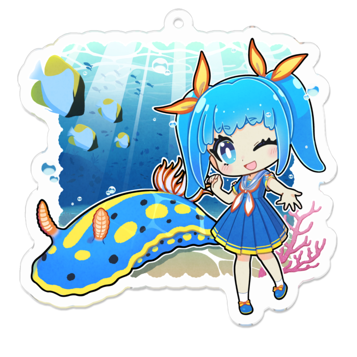 アクリルキーホルダー - 70 x 70 (mm)