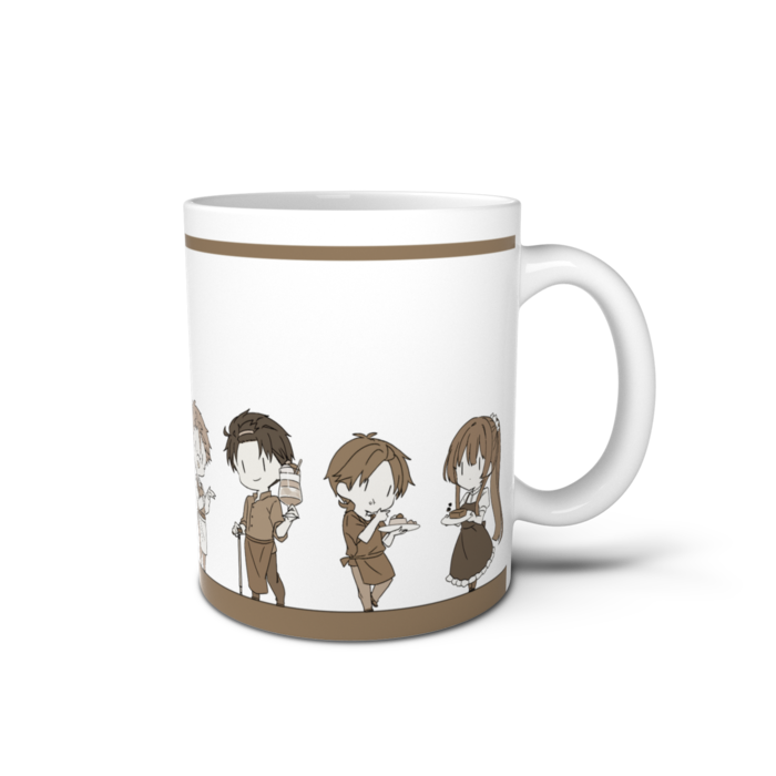 マグカップ - 直径 8 cm / 高さ 9.5 cm