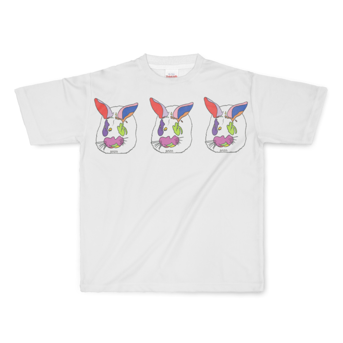 フルグラフィックTシャツ - L - 正面印刷のみ
