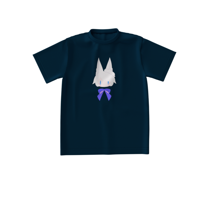 ビッグシルエットTシャツ - S - ネイビー