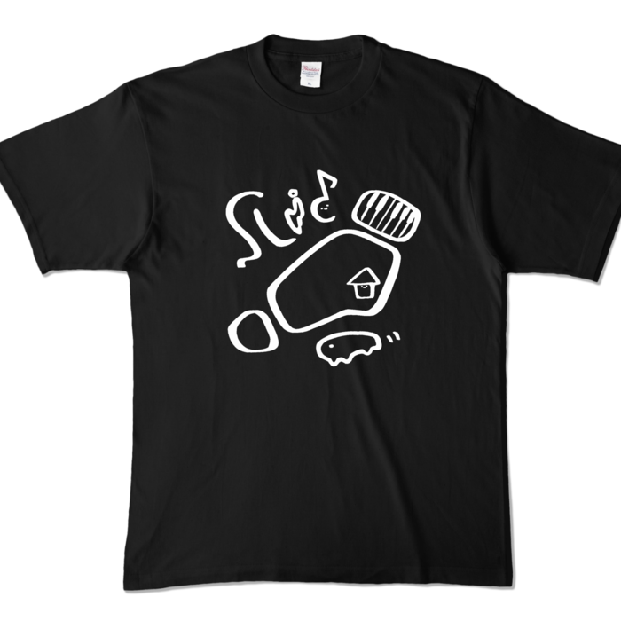 カラーTシャツ - XL - ブラック (濃色)