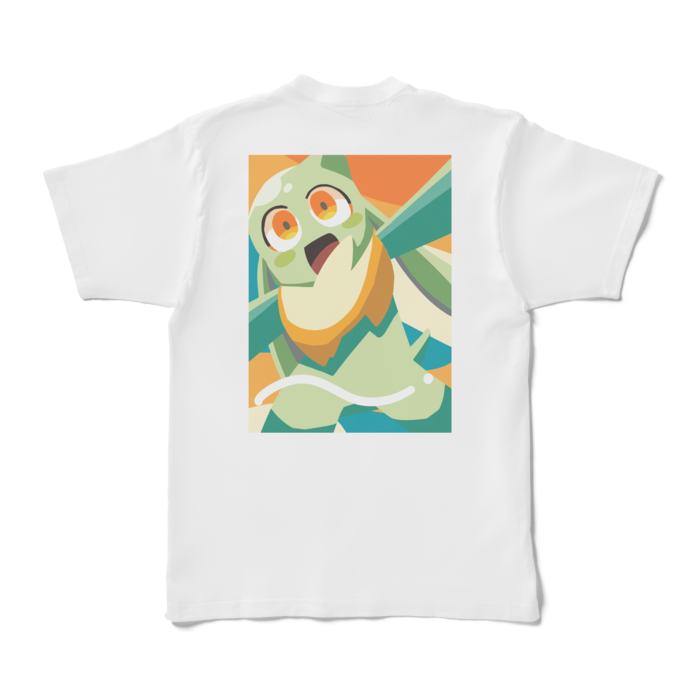 Tシャツ - XL - 白(背面)