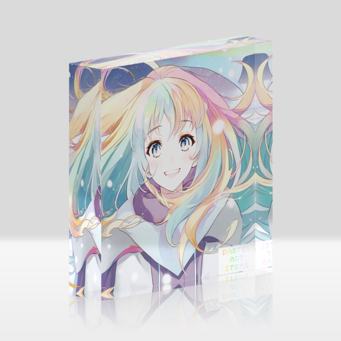 アクリルブロック(クリア) - 100x100mm(1)