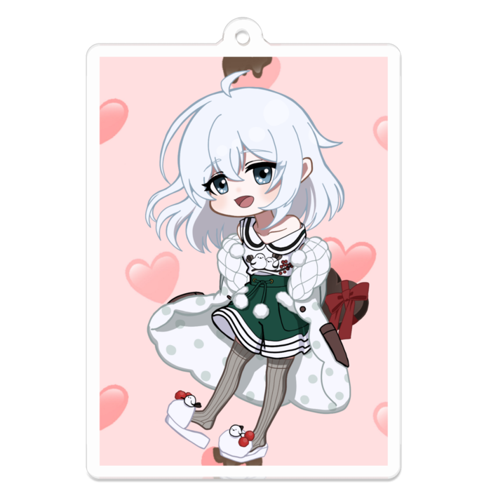 アクリルキーホルダー - 70 x 70 (mm)